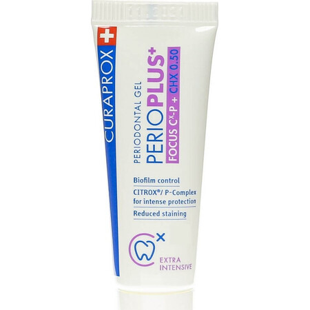 Curaprox Perio Plus Focus CHX 0,50% Gel dentar 10 ml