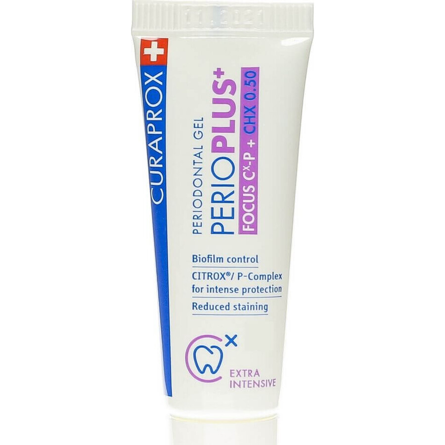 Curaprox Perio Plus Focus CHX 0,50% Gel dentar 10 ml