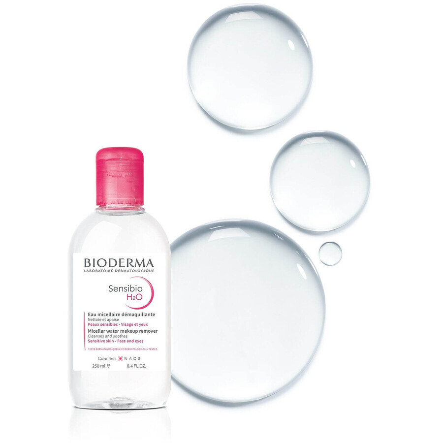 Bioderma Sensibio H2O mizellares Wasser für empfindliche Haut 250 ml