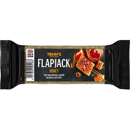 Tomm's Flapjack Honing: honing apenkoekjes 100 g