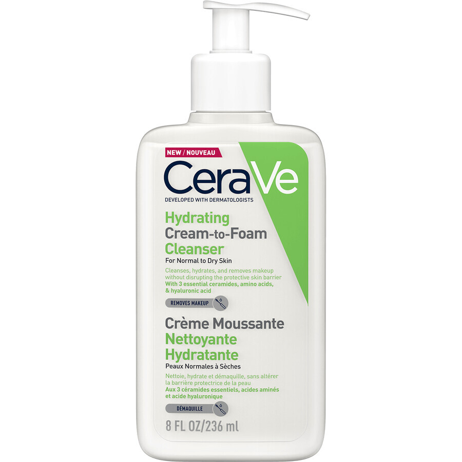 CeraVe Crema detergente schiumogena 236 ml