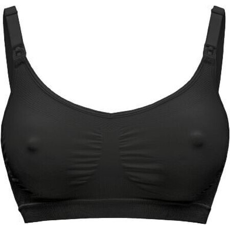 Reggiseno per maternità e allattamento Medela Keep Cool, nero L