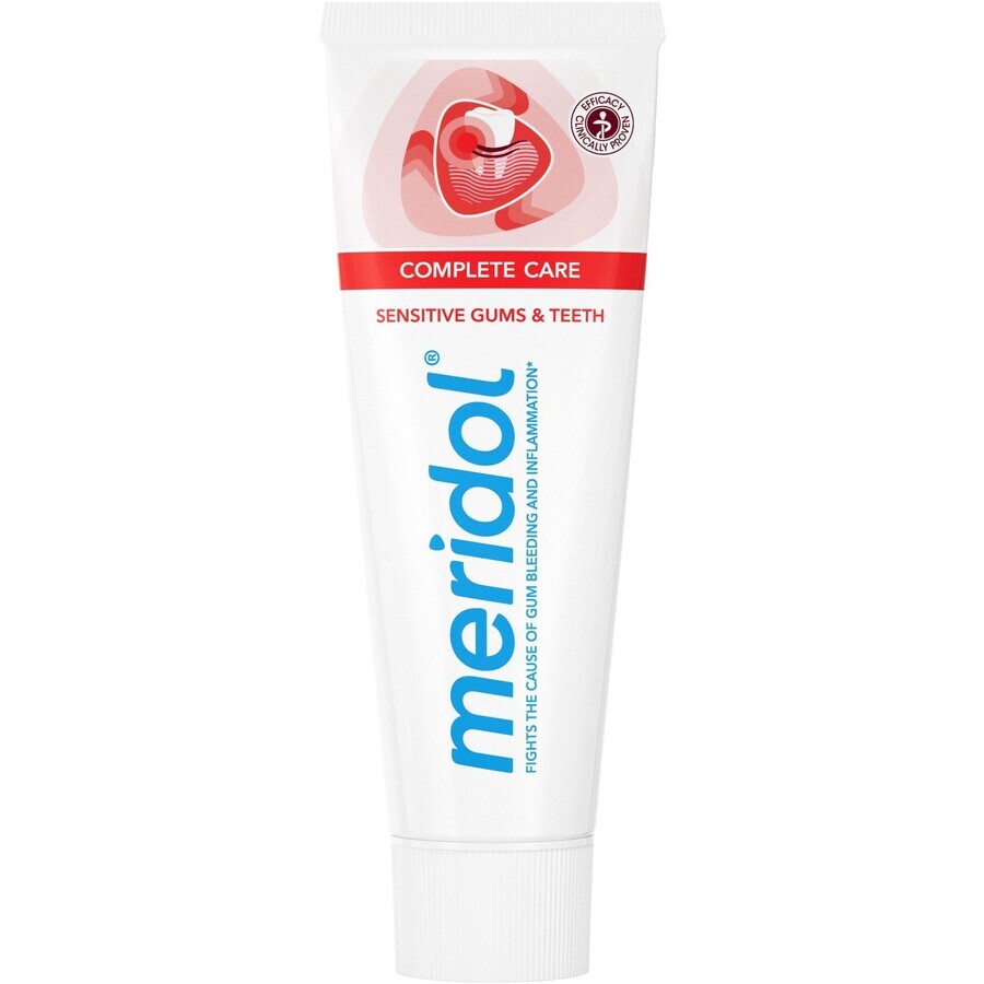 Meridol Complete Care tandpasta voor gevoelige tanden en tandvlees 75 ml