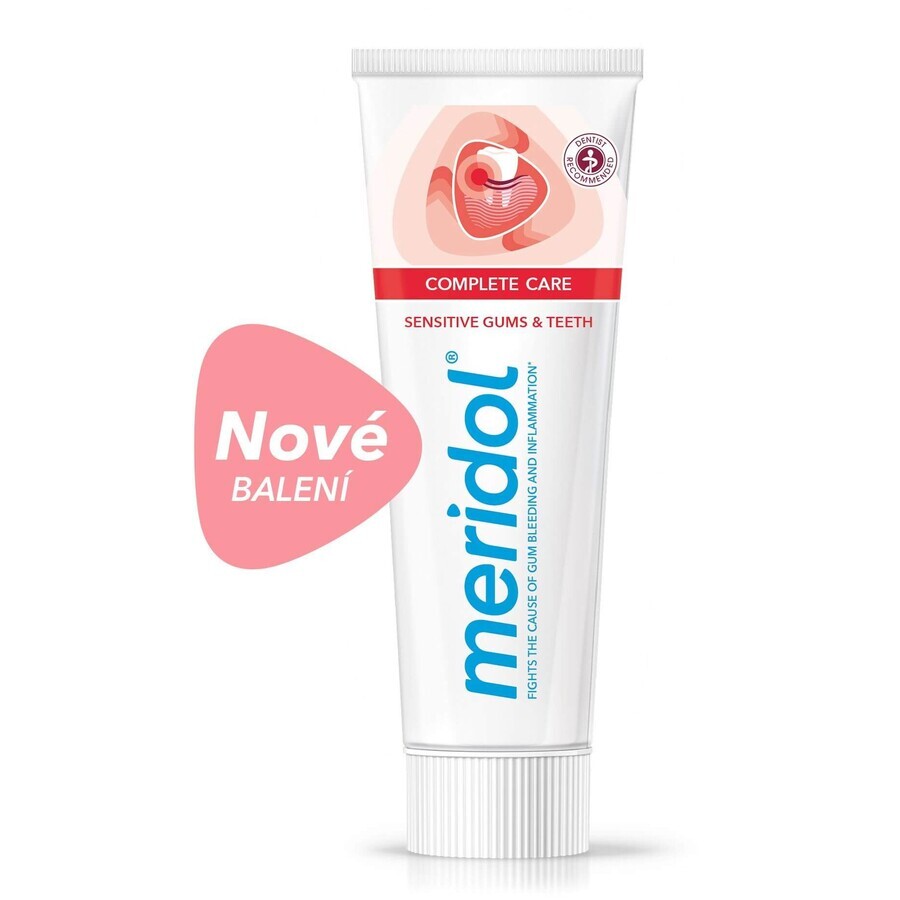 Meridol Complete Care tandpasta voor gevoelige tanden en tandvlees 75 ml