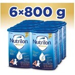 Nutrilon 4 lapte pentru copii mici lapte praf pentru sugari 6 x 800 g