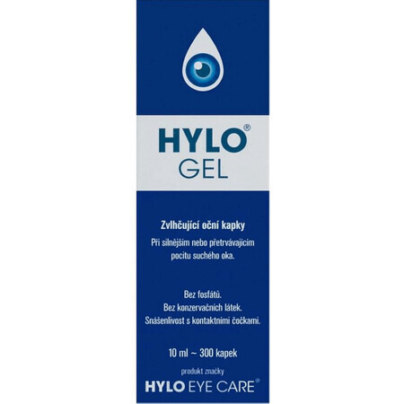 Hylo Eye Care Hylo Gel Oogdruppels om vermoeide ogen te verfrissen 10 ml