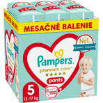 Couches Pampers Premium Care, taille 5, 12kg-17kg 102 pcs