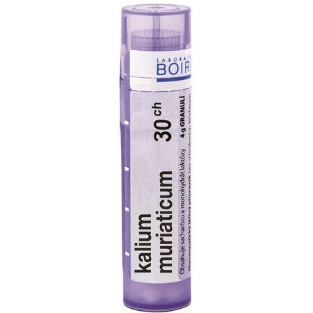 Boiron Kalium Muriaticum CH30 korrel 4 g