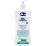 Chicco Baby Protective Moments Shampoo corpo con dispenser, 93% ingredienti naturali 750 ml