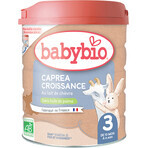 Babybio Lait de chèvre bio pour nourrissons Caprea 3 800 g