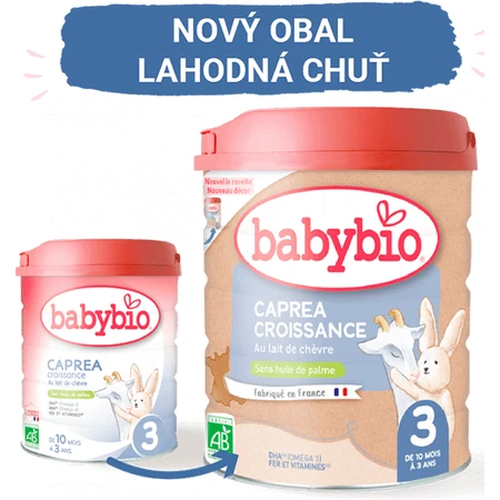 Babybio Latte di capra biologico per neonati Caprea 3 800 g