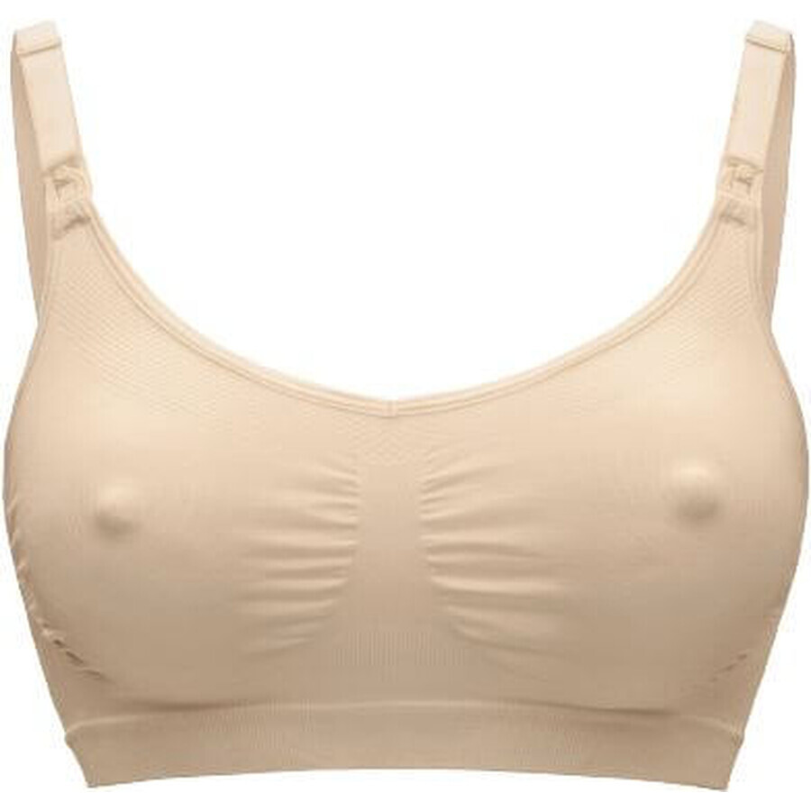 Reggiseno per maternità e allattamento Medela Keep Cool, beige M