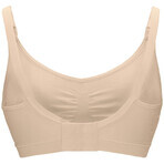 Reggiseno per maternità e allattamento Medela Keep Cool, beige M