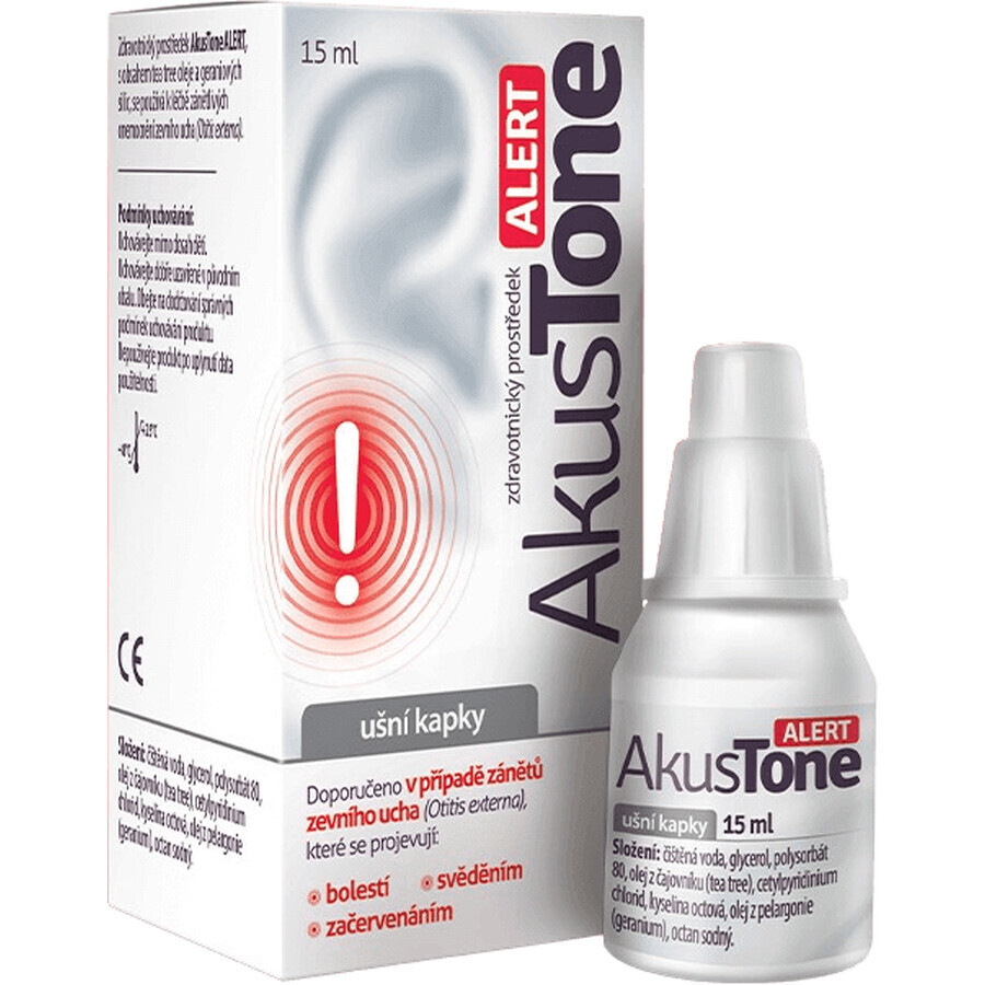 AkusTone Alert oordruppels 15 ml