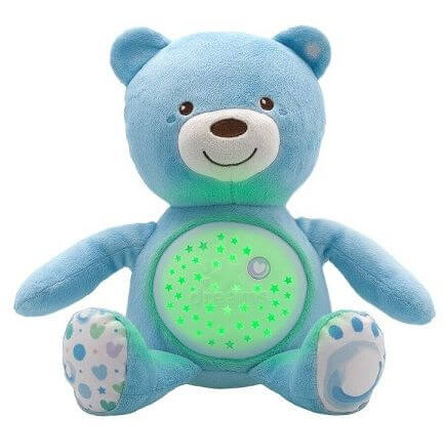 Nana Chicco Osito de peluche con proyector y música Primeros sueños del bebé - azul 0m+