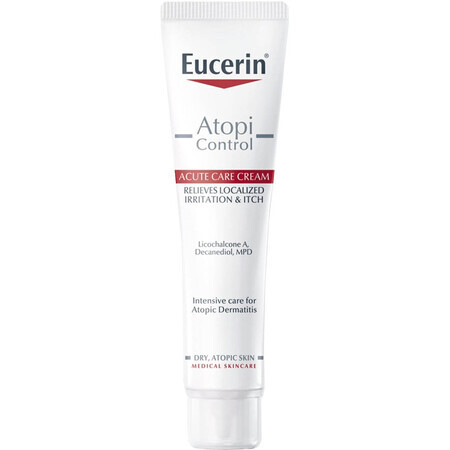 Eucerin AtopiControl ACUTE Cremă pentru piele uscată și atopică 40 ml