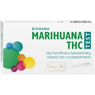 Biogema THC marijuana test to determine the drug in urine