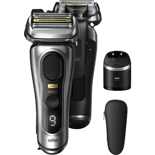 Golarka elektryczna Braun Series 9 PRO+, SmartCare, Wet & Dry, 9567 cm3, srebrna