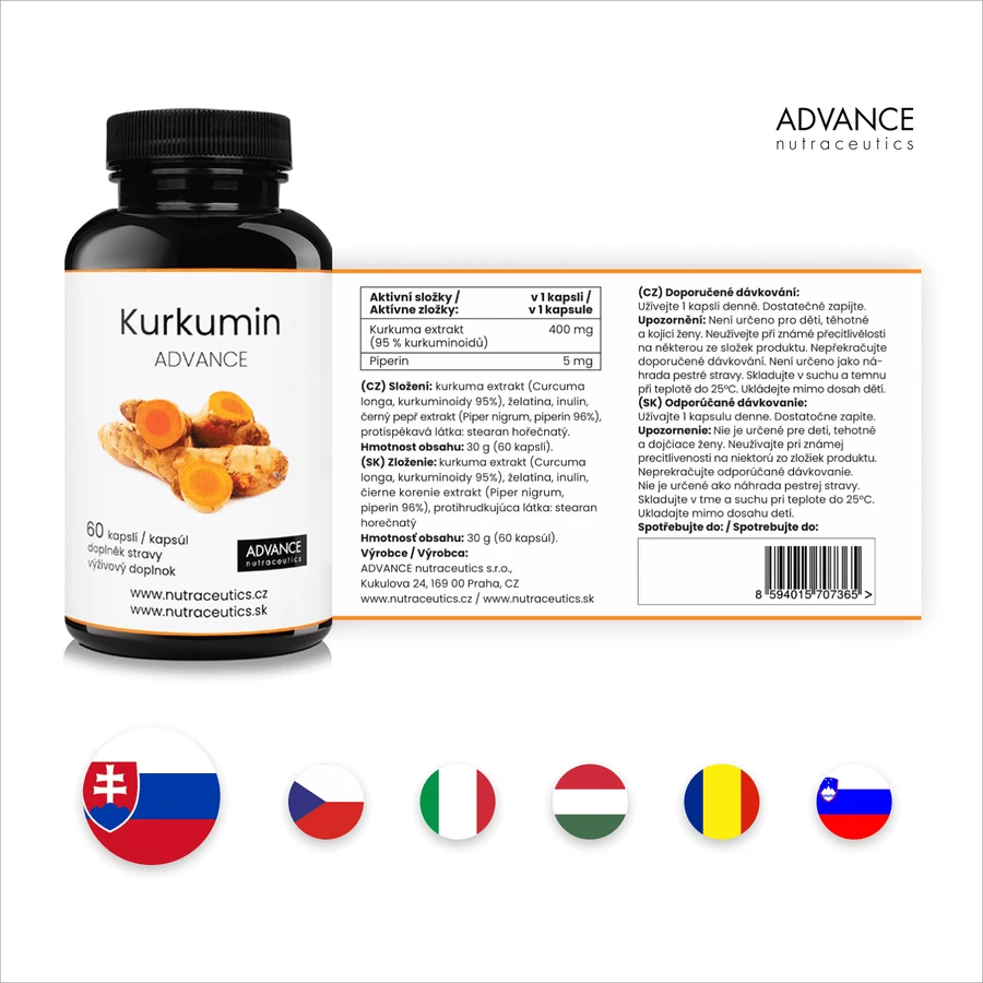 Advance Curcumine 60 capsules