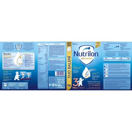 Nutrilon 3 toddler milk infant formula powder 1000 g