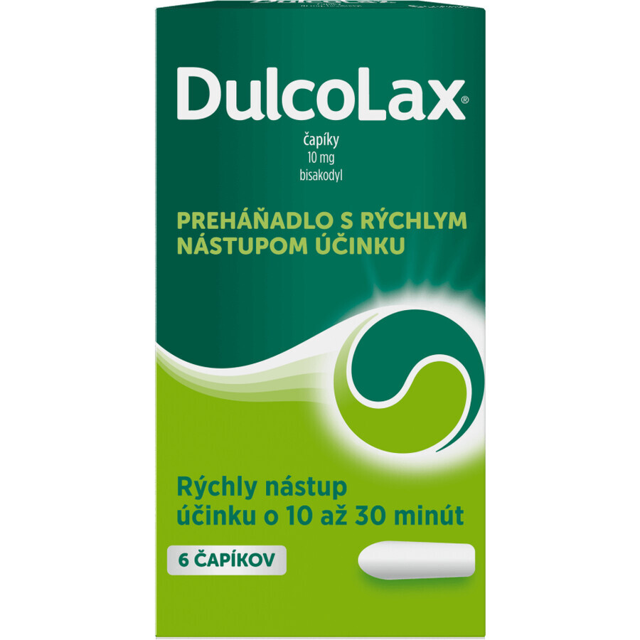 Dulcolax 10mg 6 suppositories