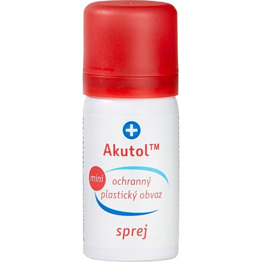 Akutol Benda protettiva in plastica mini soluzione. 35 ml