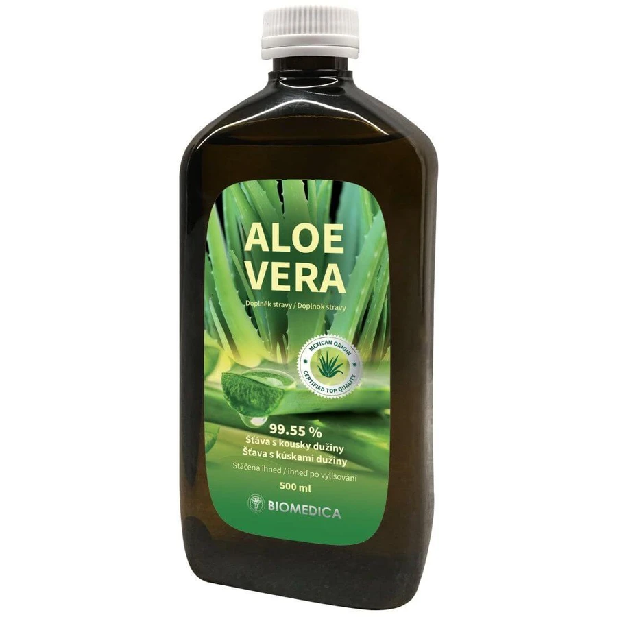 Biomedica Aloë Vera Sap 99,55% 500 ml