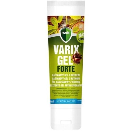 Virde VARIX VARIX GEL FORTE gel de castaña con rutina 100 ml