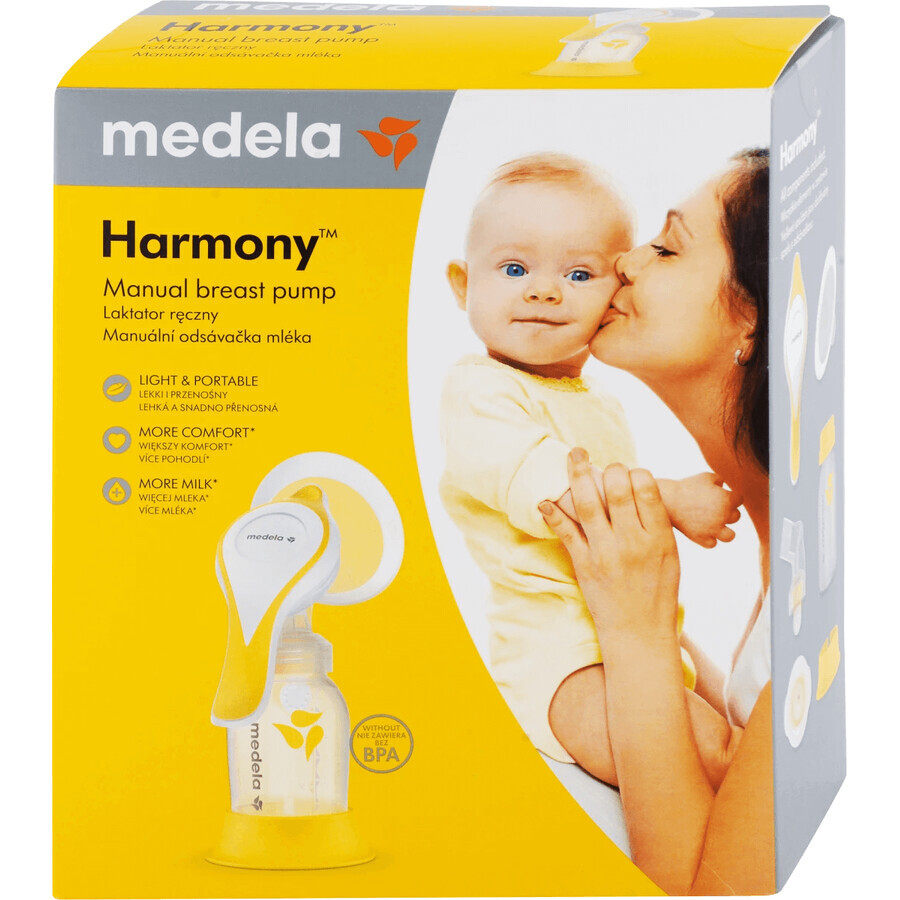 2-stage breast pump Medela Harmony Manual