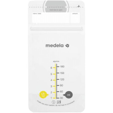 Medela breast milk storage bags 25 x 180 ml