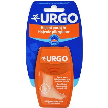 Urgo Plasturi pentru vindecarea veziculelor ca o a doua piele transparentă 7,2 x 4,3 cm 5 buc