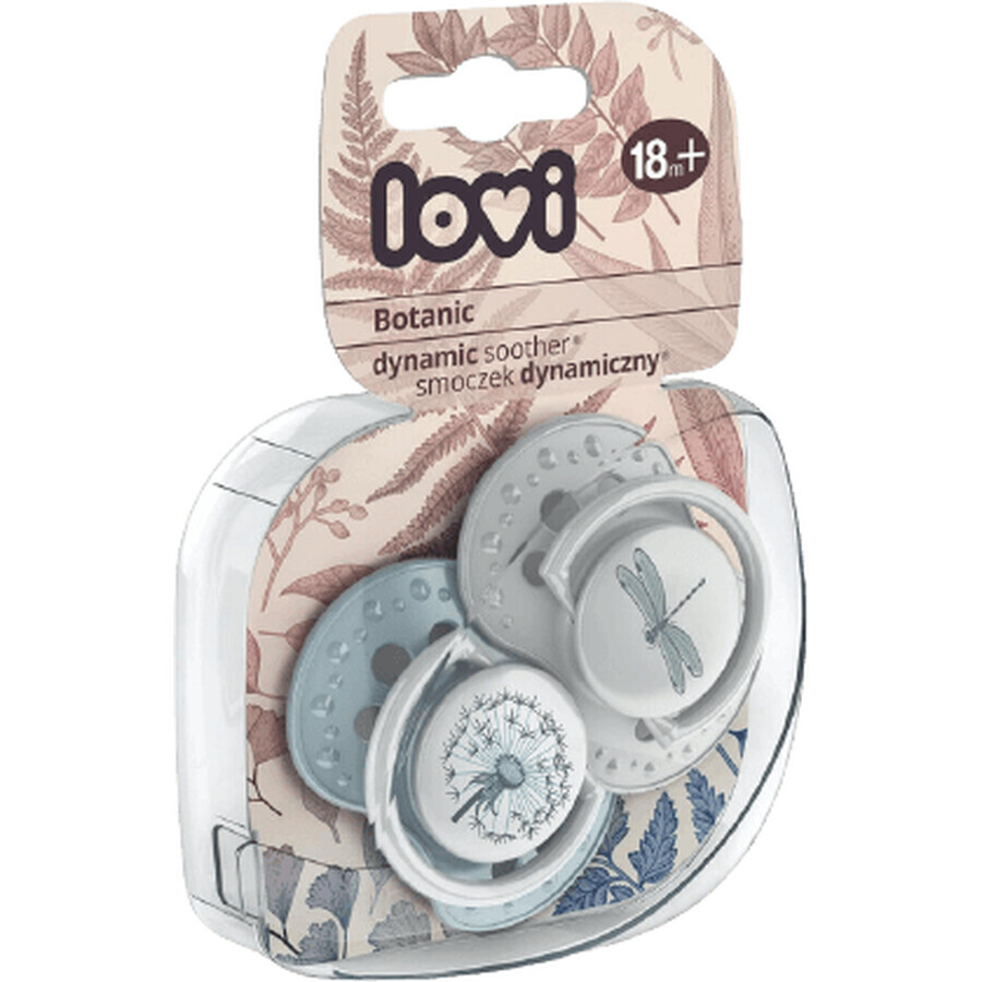 LOVI Dynamic Soothing Botanic Soother 18m+ 2 buc