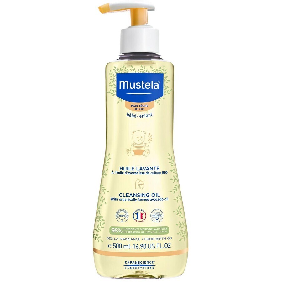 Mustela Olio da bagno per pelli secche 500 ml