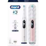 Periuta de dinti electrica Oral-B iO Series 6 Duo White&Pink