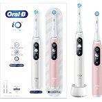 Periuta de dinti electrica Oral-B iO Series 6 Duo White&Pink