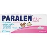 Paralen ® 125 mg, 1 x 20 tablets