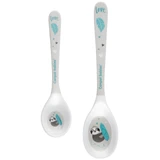 Canpol baby's Melamine lepeltjes Exotische dieren grijs 2 stuks