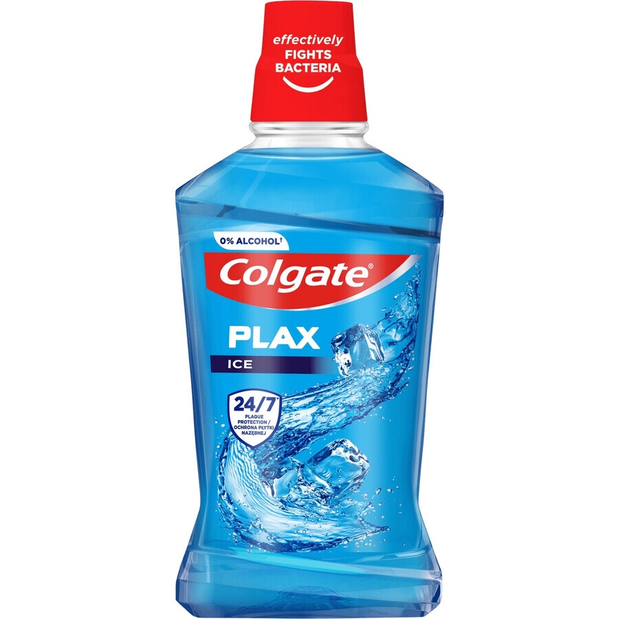 Colgate enjuague bucal sin alcohol Plax Ice Splash 500 ml