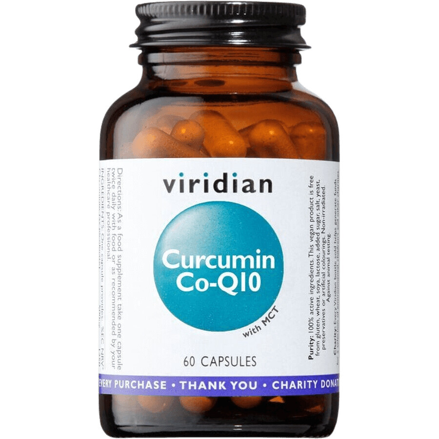 Viridian Curcumine en Co-enzym Q10 60 capsules