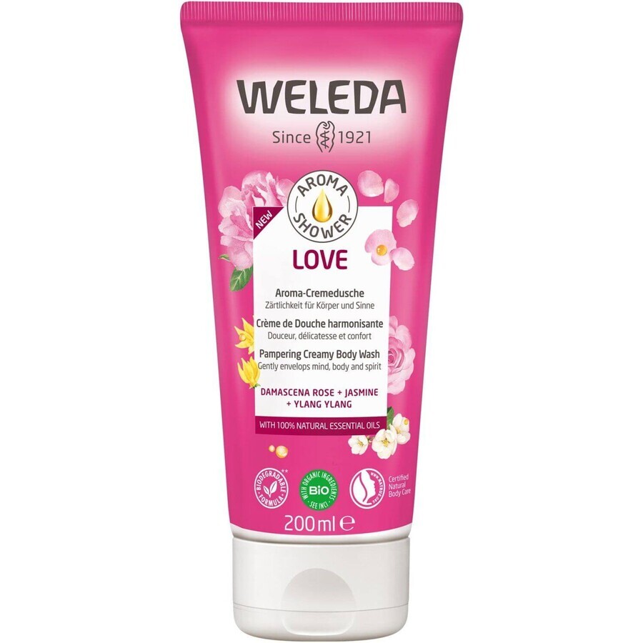 Weleda Aroma Douchecrème Liefde 200 ml