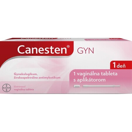 Canesten GYN 1 day 500 mg, 1 tablet