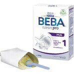 Nestlé Beba Expertpro HA 1, preparado para lactantes, desde el nacimiento, 550 g