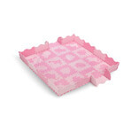 MoMi ZAWI 16-delige roze foam puzzel speelmat