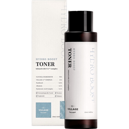 Village 11 Fabriek Hydro Boost Hyaluron Toner 120 ml