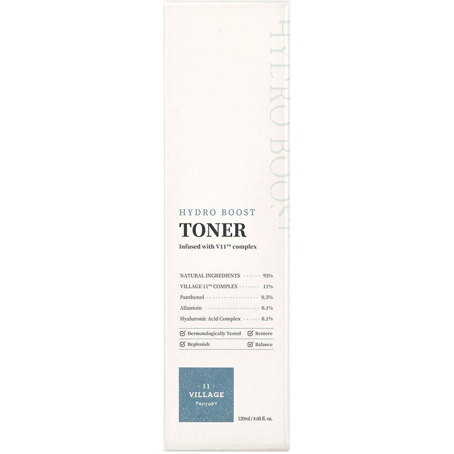 Village 11 Fabriek Hydro Boost Hyaluron Toner 120 ml