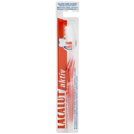 Lacalut Aktiv, Brosse à dents - douce 1 pc