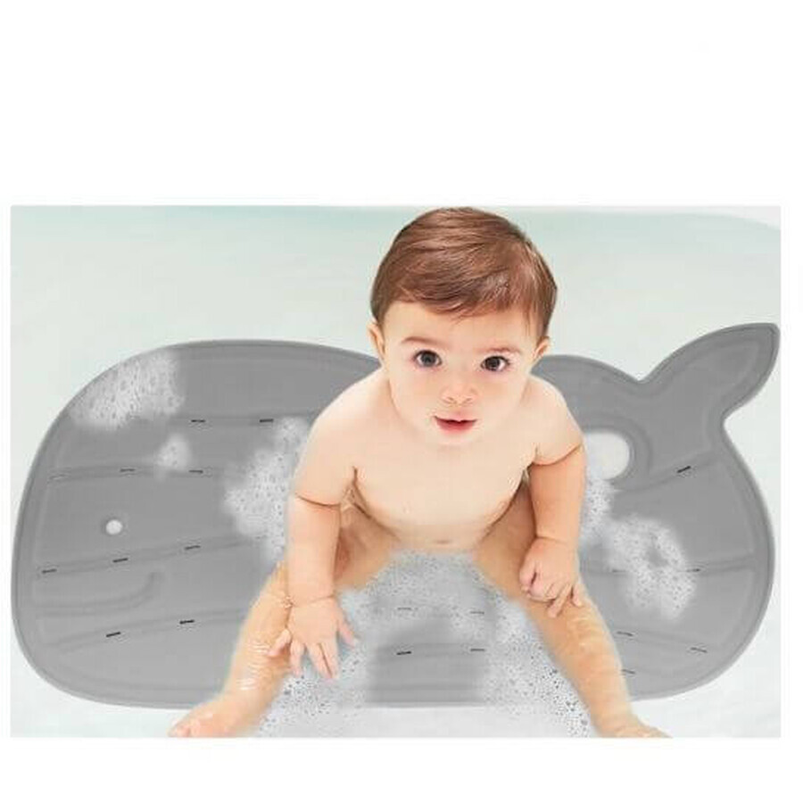 Skip Hop Moby tapis de bain antidérapant Moby gris