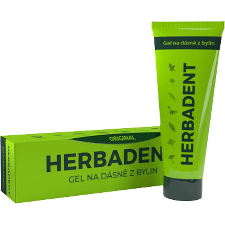 Ziołowy żel do żucia Herbadent Original 25 g: ceny i cechy