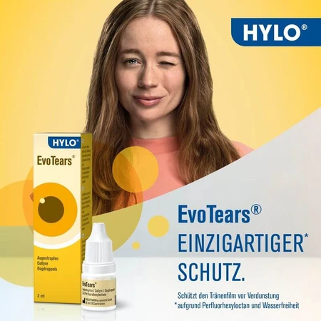Hylo Eye Care EvoTears oogdruppels 3 ml