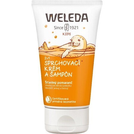 Weleda Happy Orange 2-in-1 Douchecrème en Shampoo 150 ml